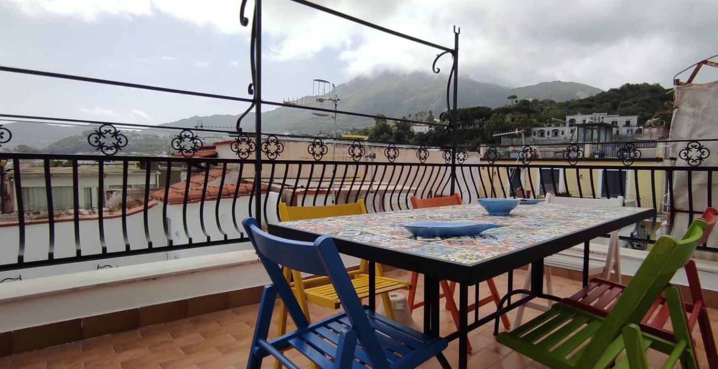 La Casa Rosa Di Giulia Villa Ischia Dış mekan fotoğraf